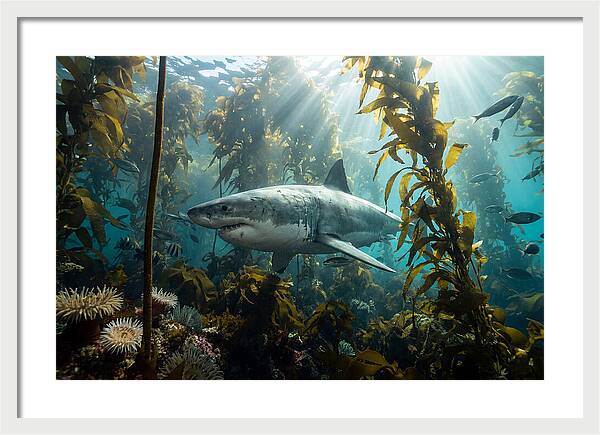 Majestic Great White Shark Encounter
