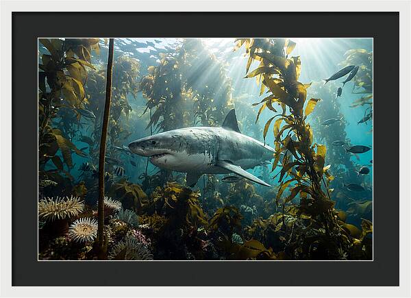 Majestic Great White Shark Encounter