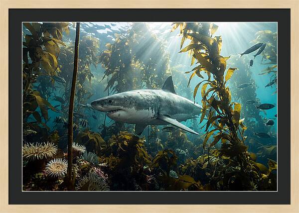 Majestic Great White Shark Encounter
