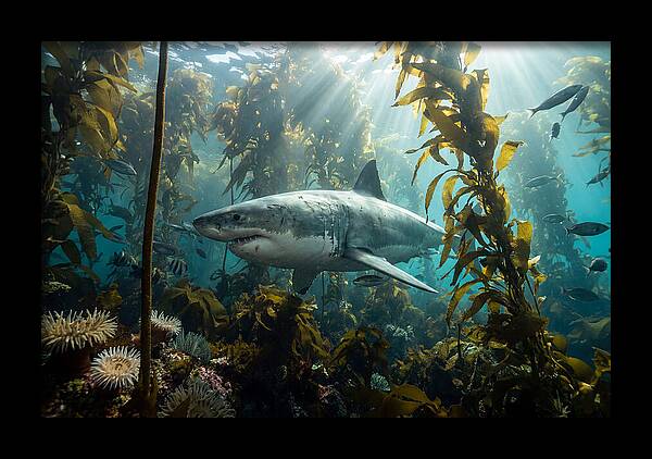 Majestic Great White Shark Encounter