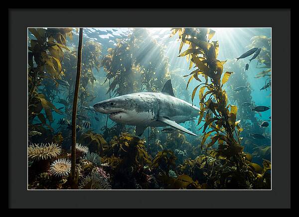 Majestic Great White Shark Encounter
