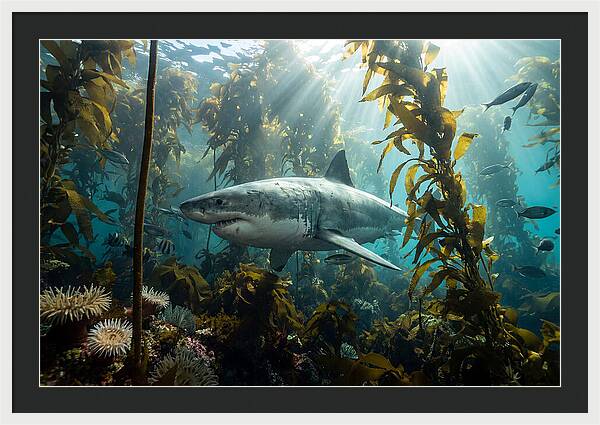 Majestic Great White Shark Encounter