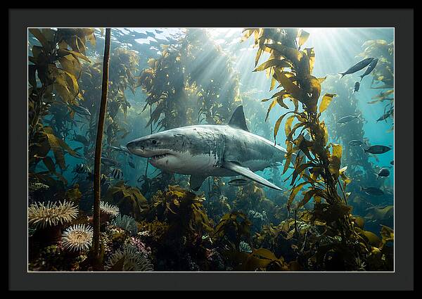 Majestic Great White Shark Encounter