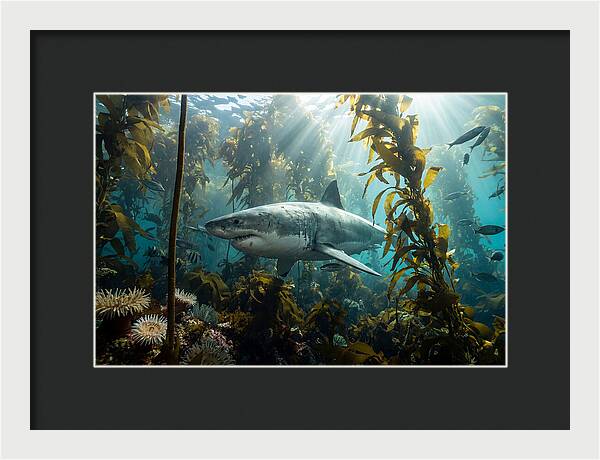 Majestic Great White Shark Encounter