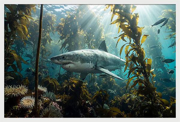 Majestic Great White Shark Encounter