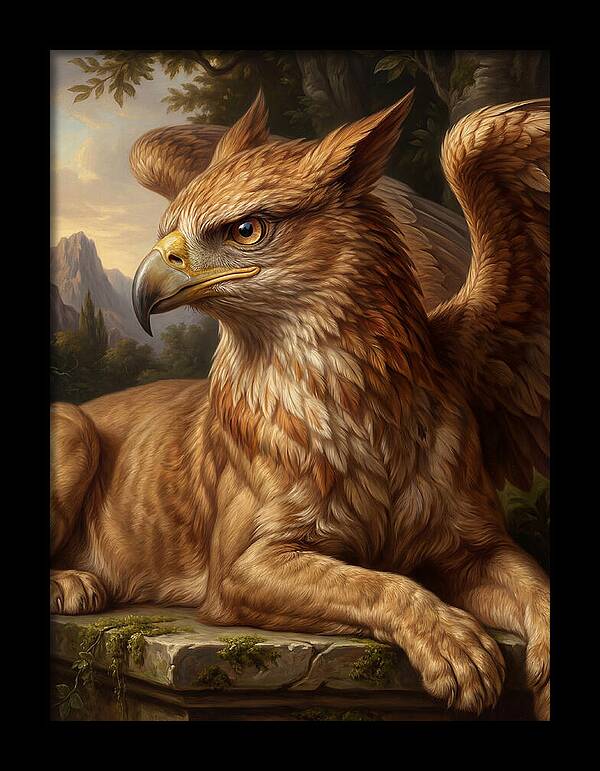 Majestic Griffin In Nature