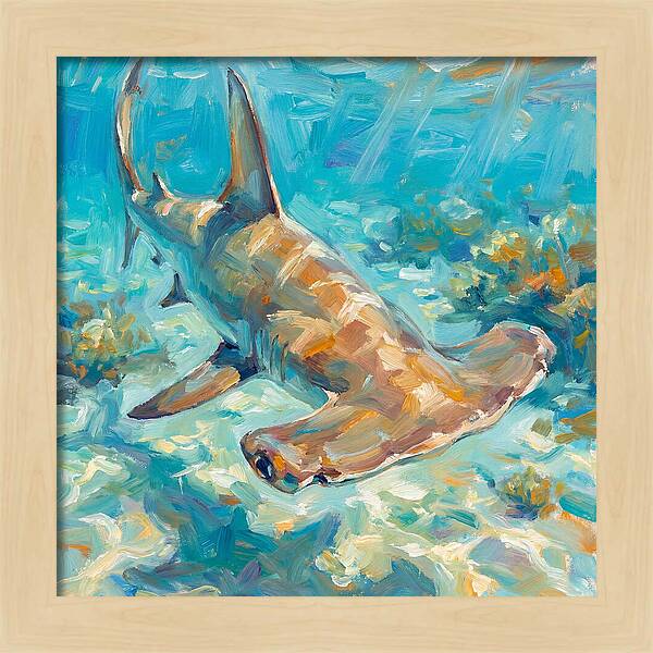 Majestic Hammerhead Shark Encounter