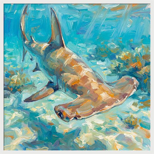 Majestic Hammerhead Shark Encounter