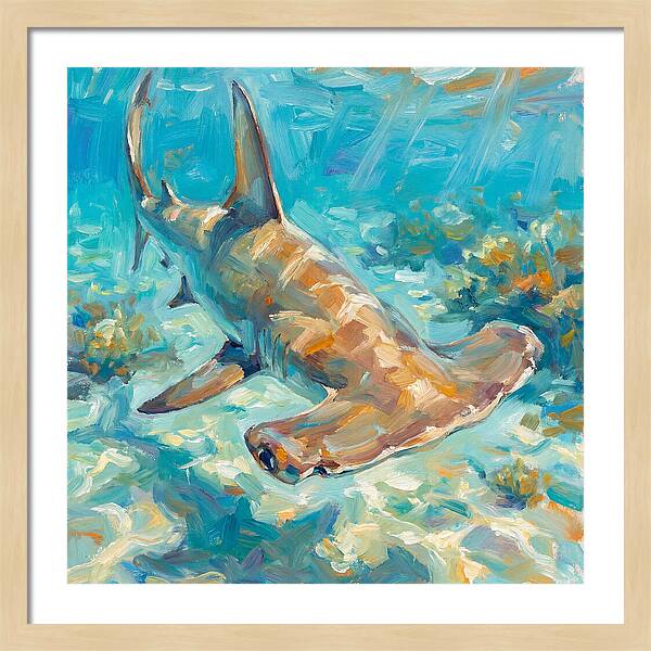 Majestic Hammerhead Shark Encounter