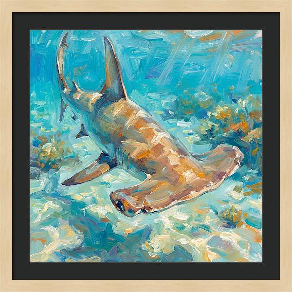 Majestic Hammerhead Shark Encounter