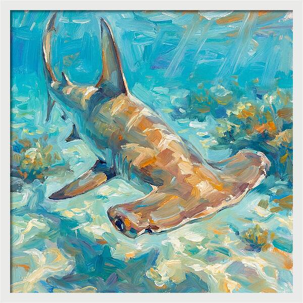 Majestic Hammerhead Shark Encounter