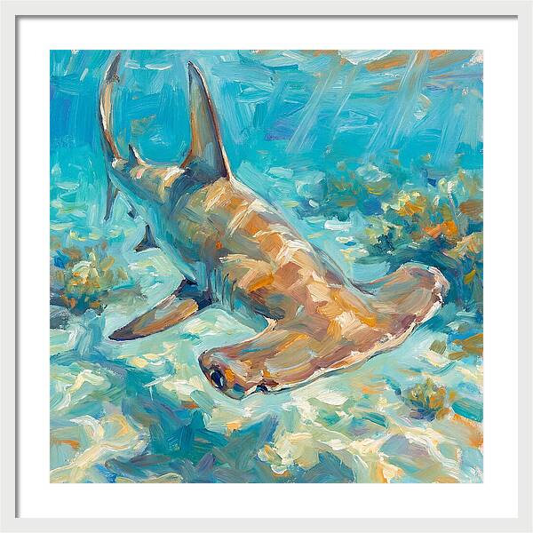 Majestic Hammerhead Shark Encounter