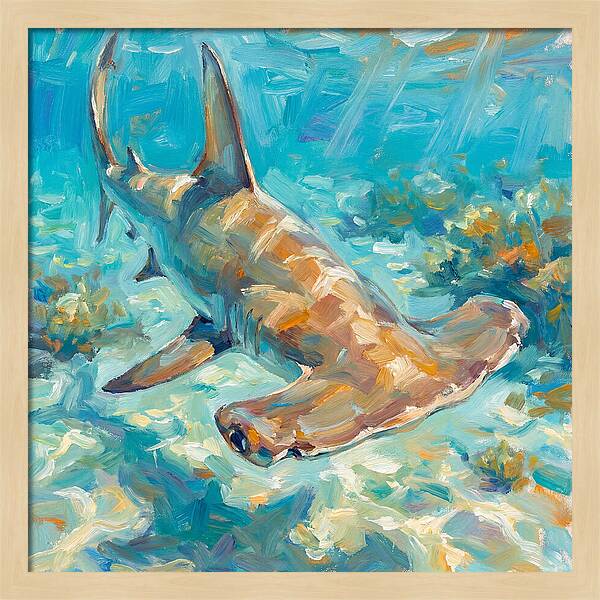 Majestic Hammerhead Shark Encounter