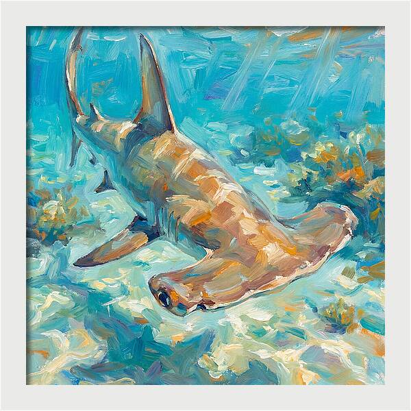 Majestic Hammerhead Shark Encounter