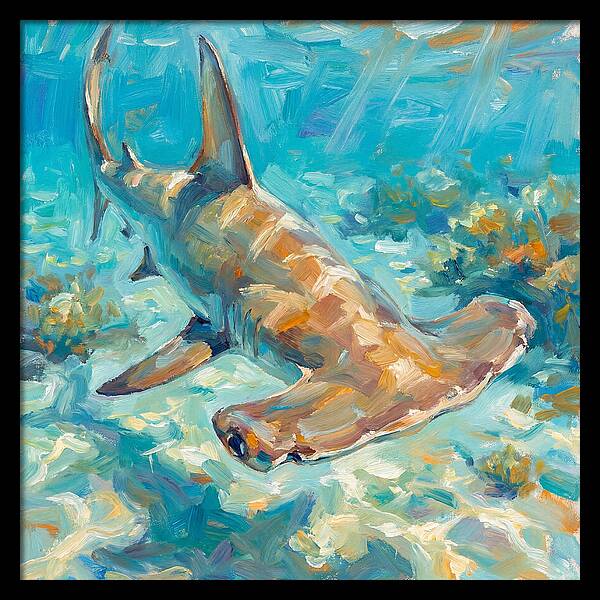 Majestic Hammerhead Shark Encounter