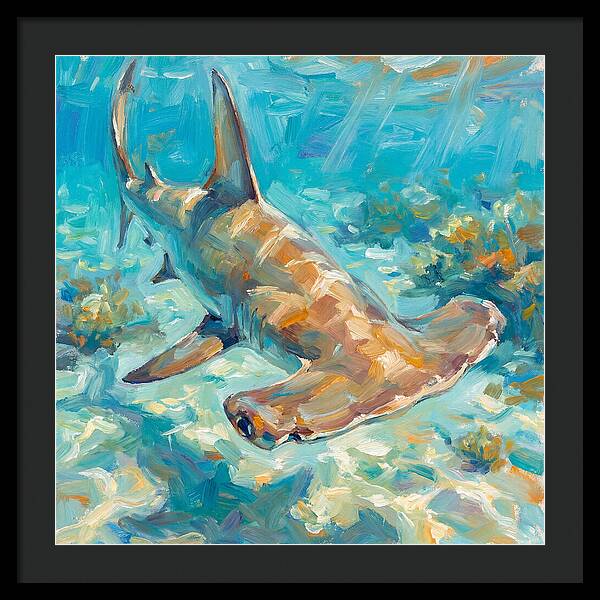 Majestic Hammerhead Shark Encounter