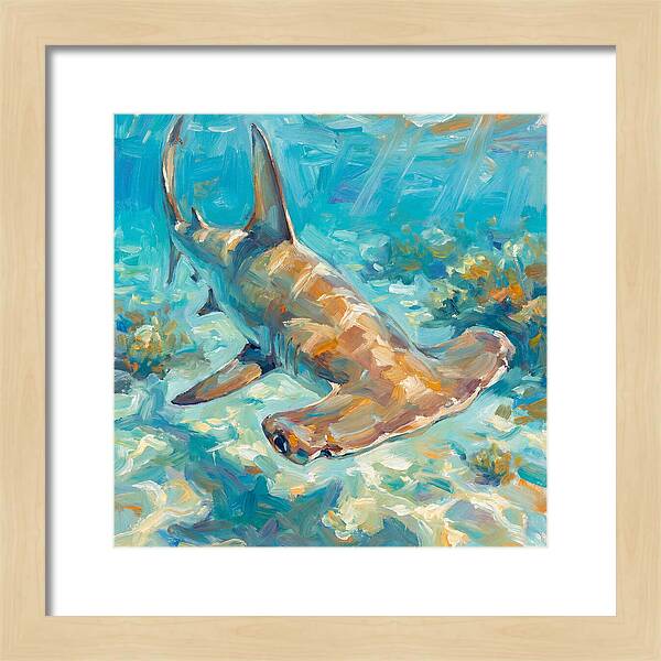Majestic Hammerhead Shark Encounter
