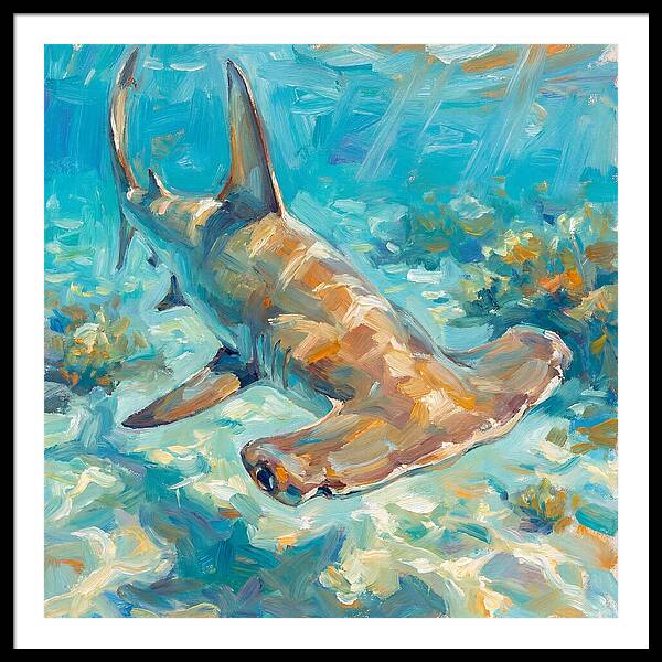 Majestic Hammerhead Shark Encounter
