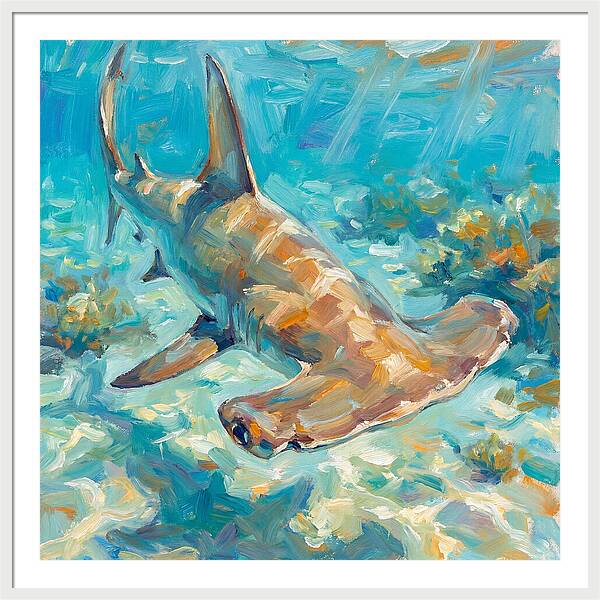Majestic Hammerhead Shark Encounter