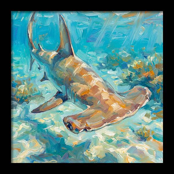Majestic Hammerhead Shark Encounter