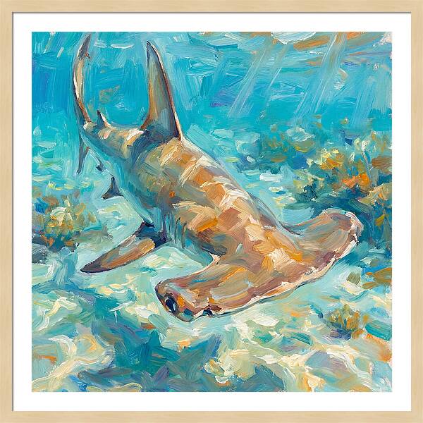 Majestic Hammerhead Shark Encounter