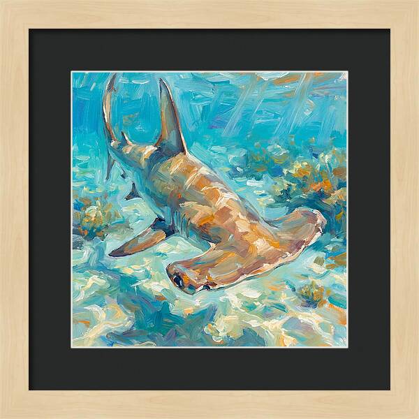 Majestic Hammerhead Shark Encounter
