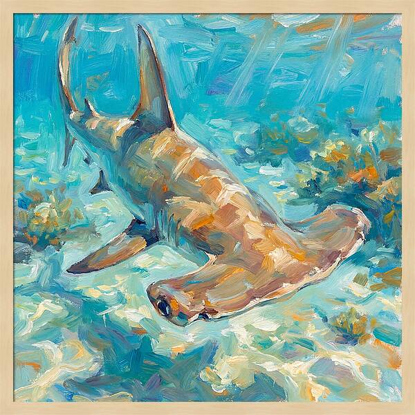 Majestic Hammerhead Shark Encounter