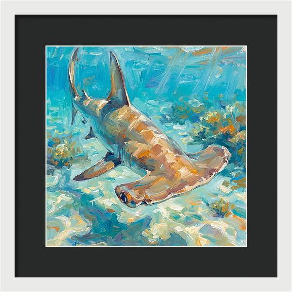 Majestic Hammerhead Shark Encounter