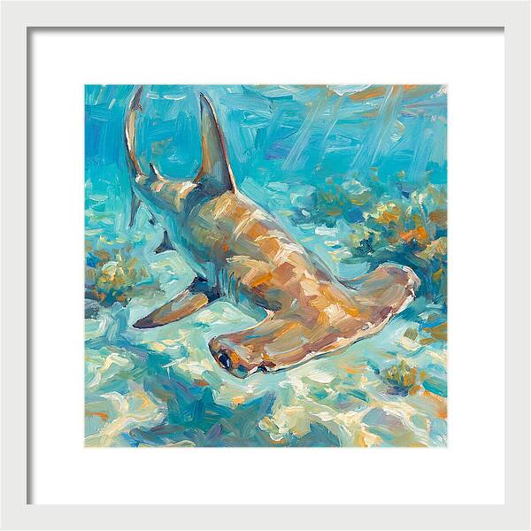 Majestic Hammerhead Shark Encounter