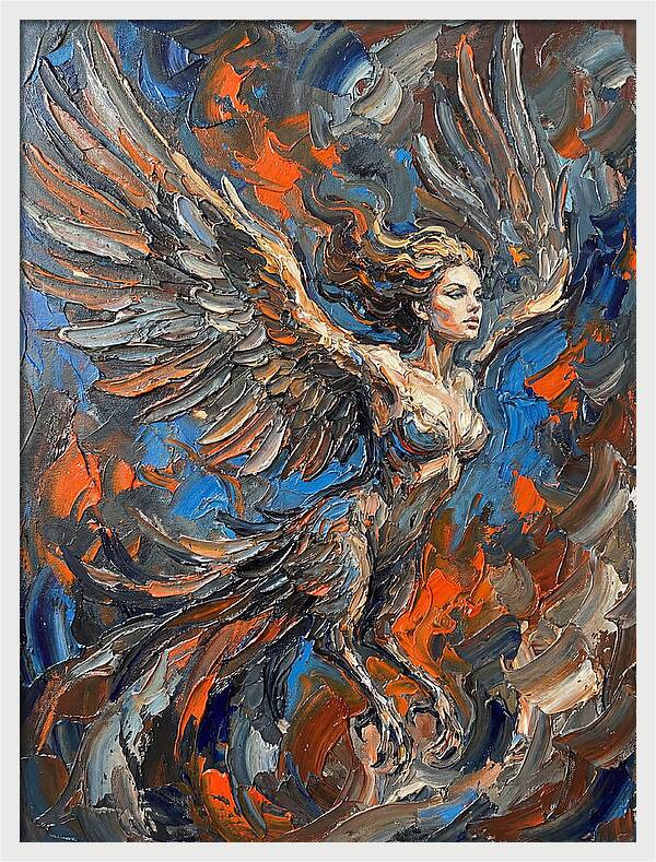 Majestic Harpy Soaring