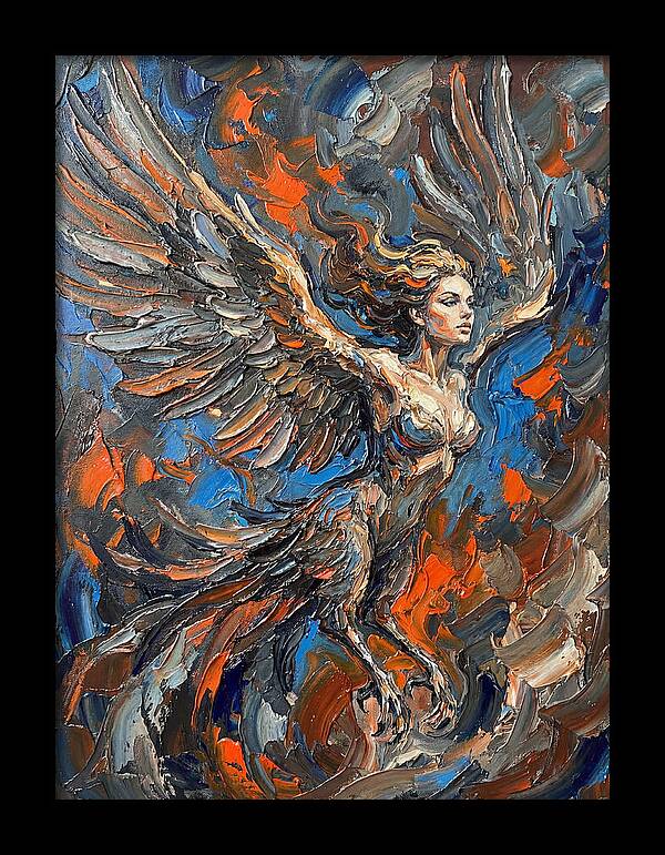 Majestic Harpy Soaring