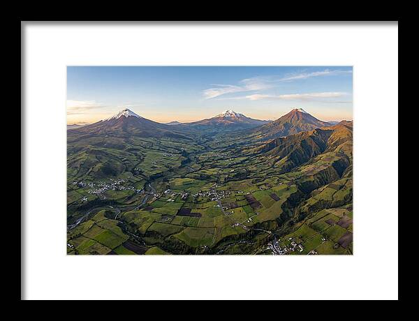 Majestic Heights Over The Volcanoes