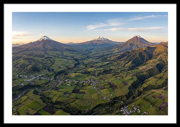 Majestic Heights Over The Volcanoes