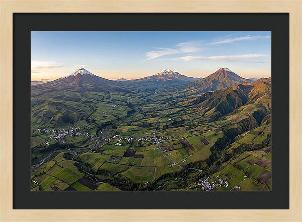 Majestic Heights Over The Volcanoes
