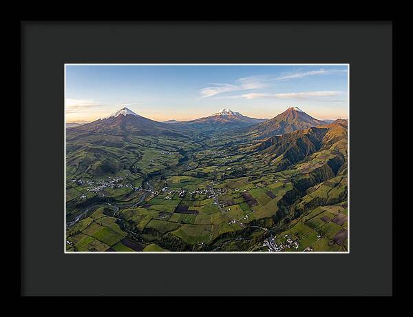 Majestic Heights Over The Volcanoes