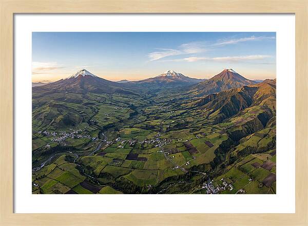 Majestic Heights Over The Volcanoes
