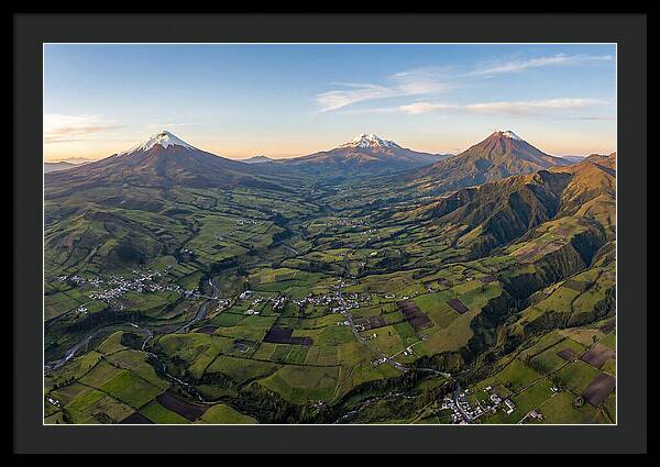 Majestic Heights Over The Volcanoes
