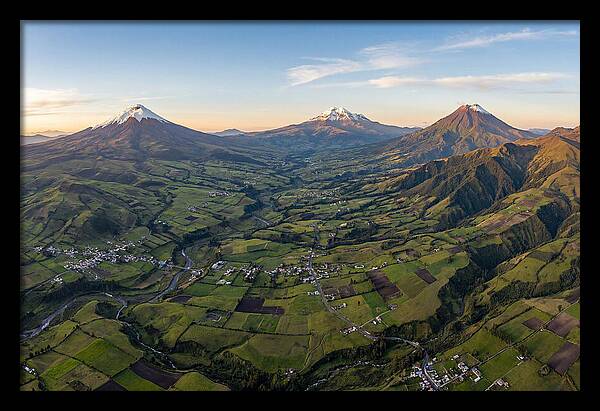 Majestic Heights Over The Volcanoes
