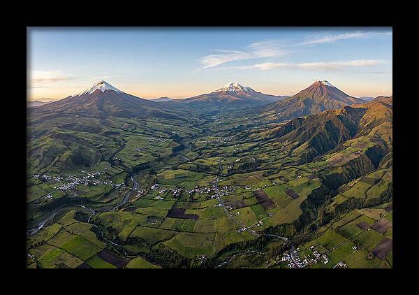 Majestic Heights Over The Volcanoes