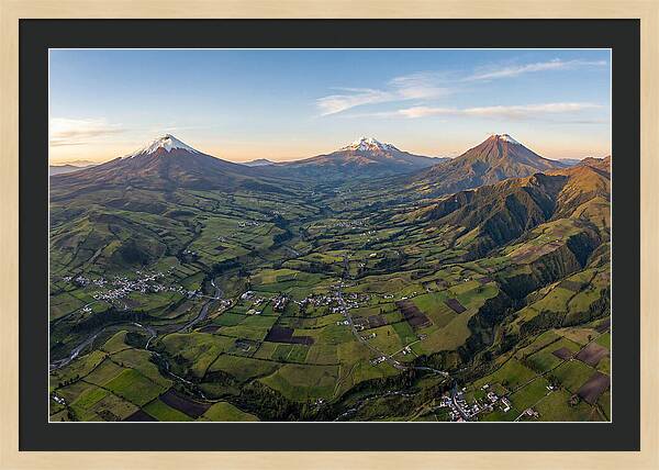 Majestic Heights Over The Volcanoes