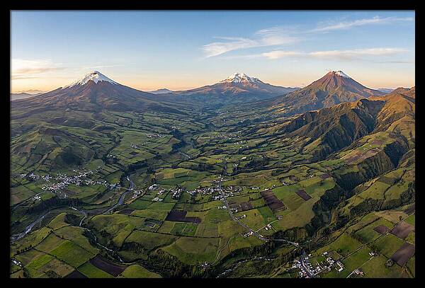 Majestic Heights Over The Volcanoes