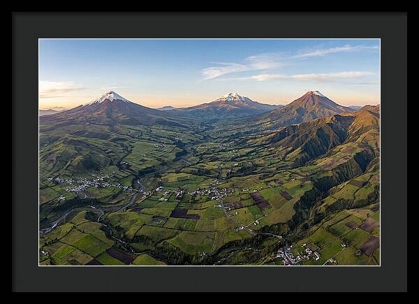 Majestic Heights Over The Volcanoes