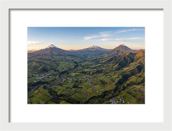 Majestic Heights Over The Volcanoes
