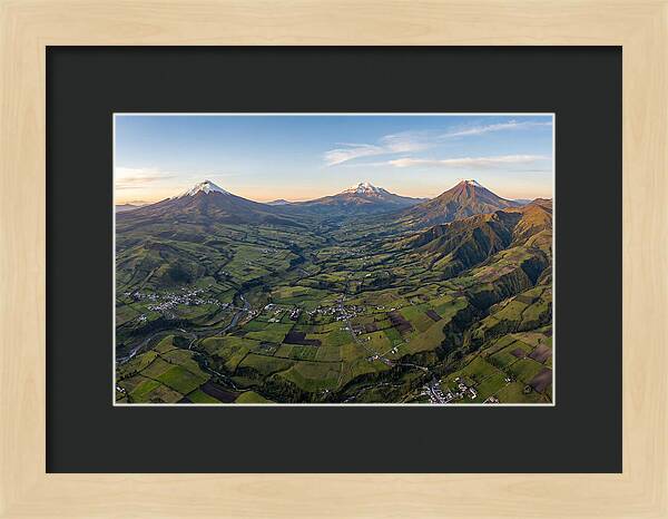 Majestic Heights Over The Volcanoes