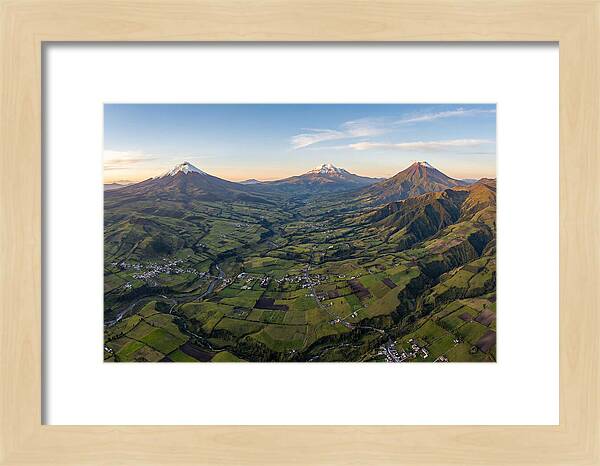 Majestic Heights Over The Volcanoes