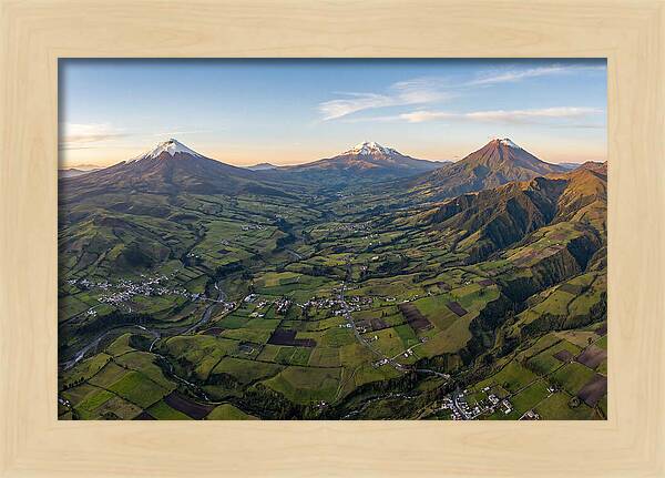 Majestic Heights Over The Volcanoes