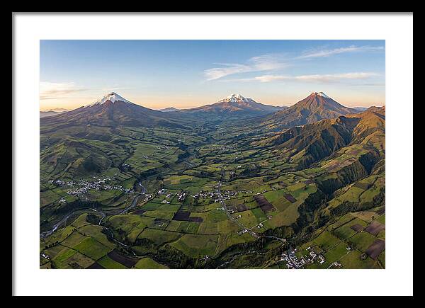 Majestic Heights Over The Volcanoes