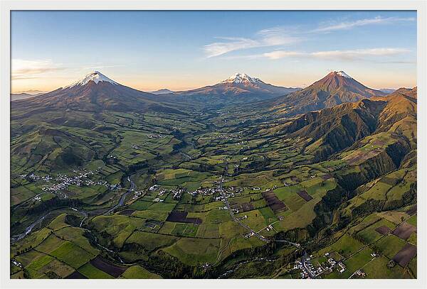 Majestic Heights Over The Volcanoes