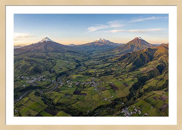 Majestic Heights Over The Volcanoes