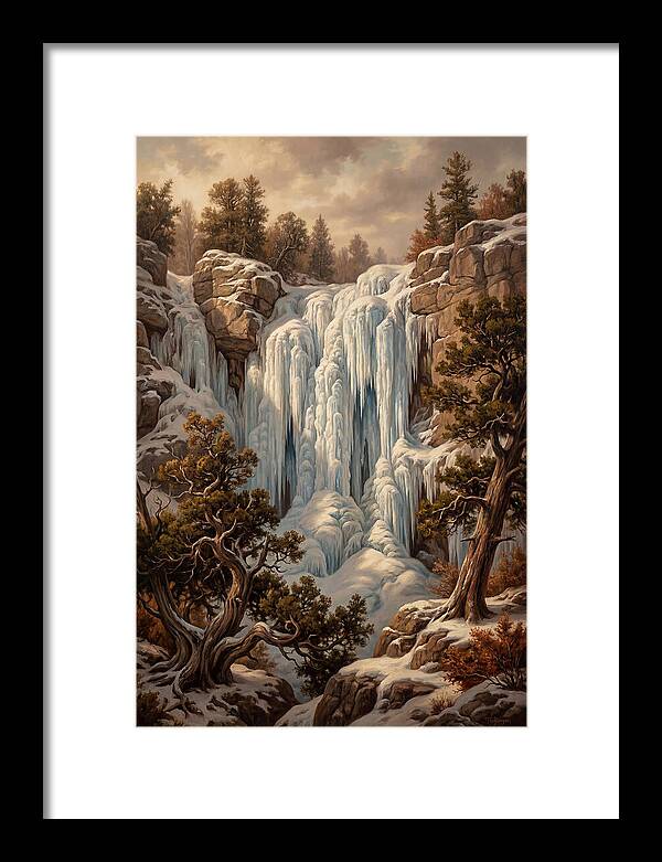 Majestic Ice Cascade